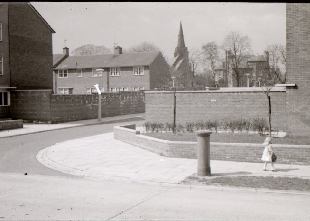 leepark4-Adstone-Rd-from-corner-of-Lee-Park-Ave-leading-to-Churchfield-Rd-with-Church-Vicarage-in-background