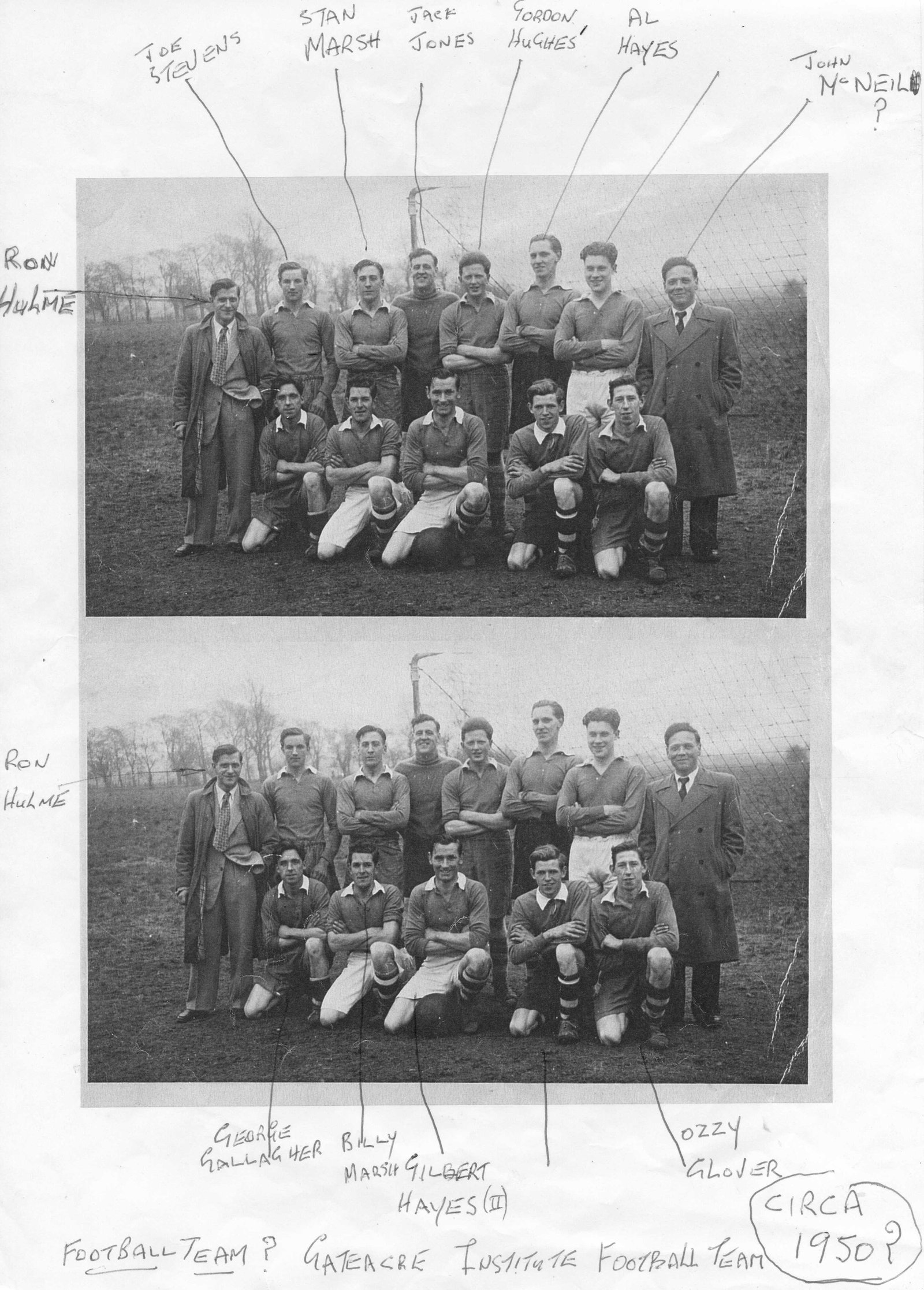 Gat-Inst.team-c1950